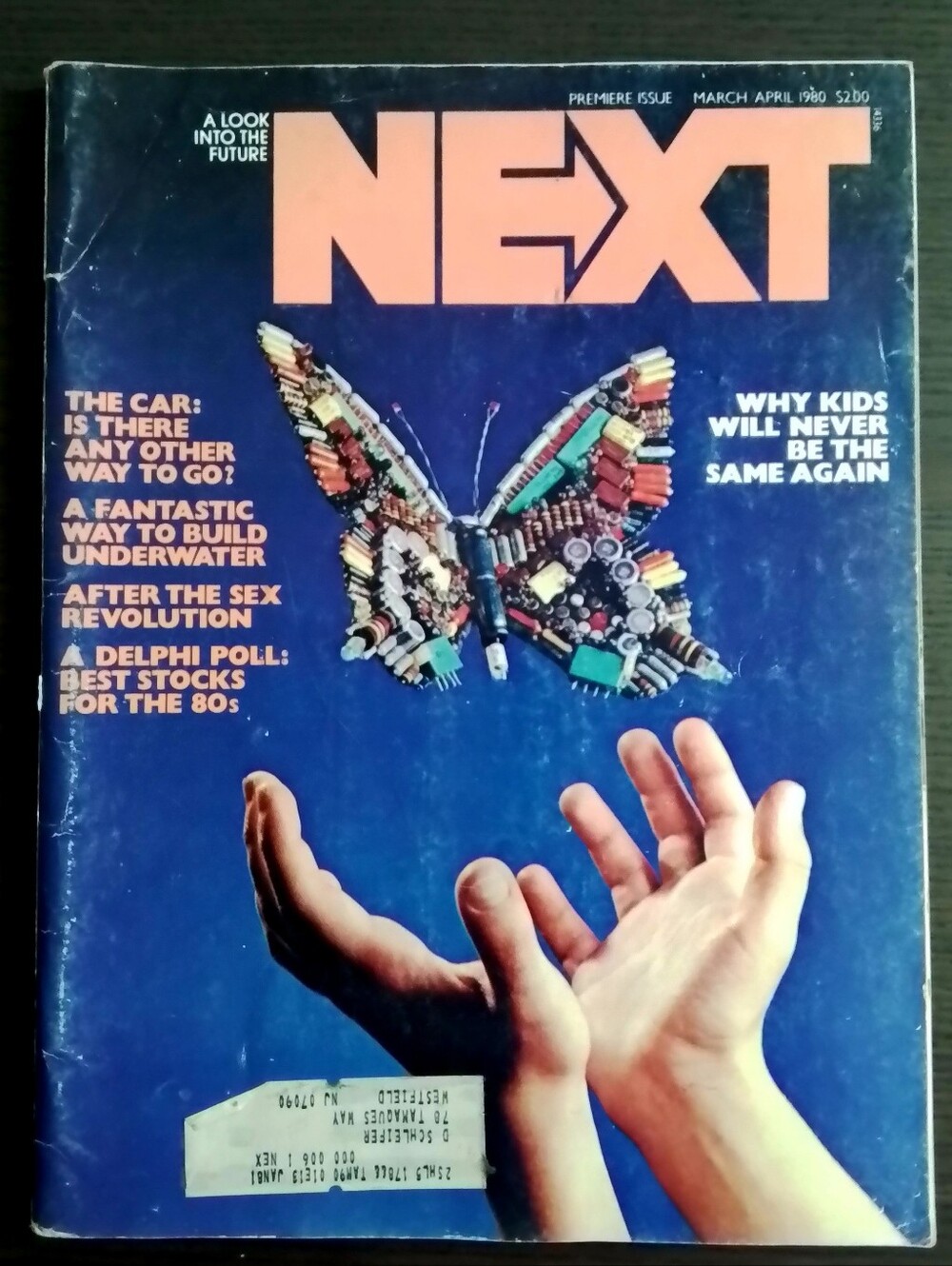 1980 NEXT Magazine Lot Issues 1 & 2 Premiere: Vintage Futurist Pop Culture